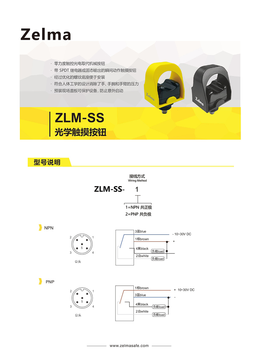 ZLM-SS光学触摸按钮(图1)